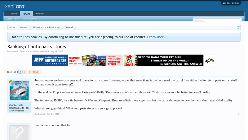 Ranking of auto parts stores discount auto parts