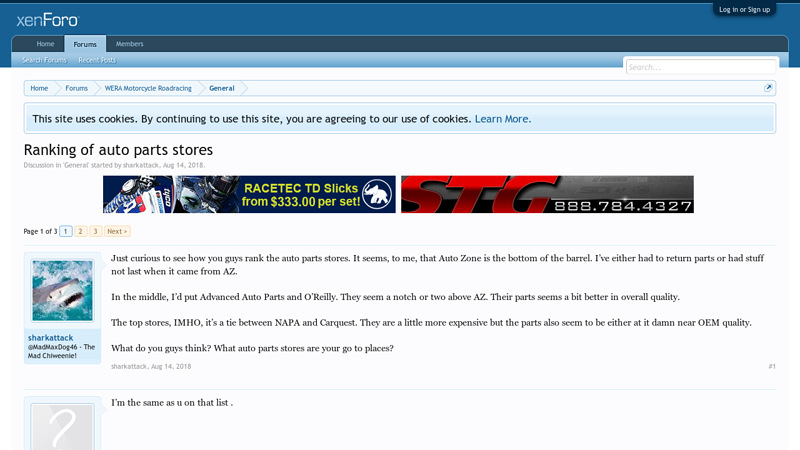 Ranking of auto parts stores car parts store near me now