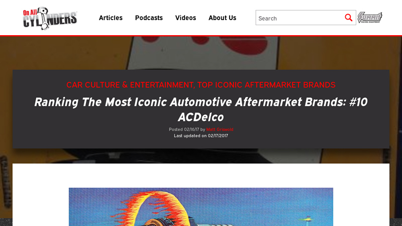 Ranking The Most Iconic Automotive Aftermarket Brands acdelco auto parts