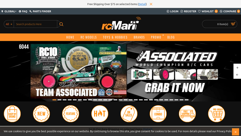 rcMart Hobbies rc car parts