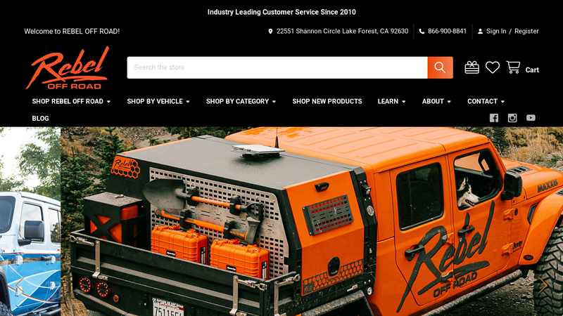 Rebel Off Road auto parts moab utah