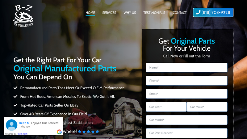 Rebuild Your Car Parts Today In Los Angeles chavez used auto parts
