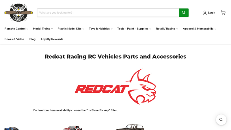 Redcat Racing RC Vehicles Parts and Accessories redcat rc car parts