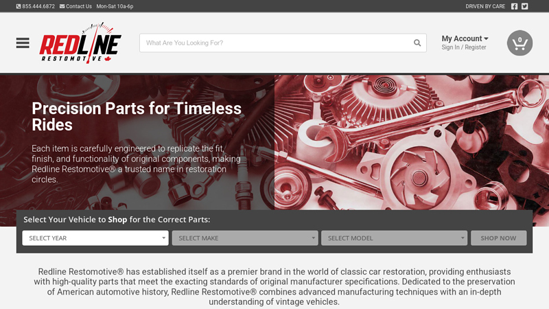 Redline Restomotive redline car parts