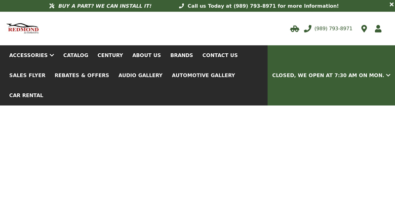 Redmond auto parts redmond