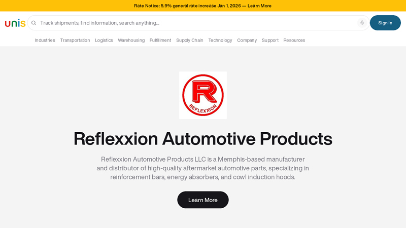 Reflexxion Automotive Products auto parts in memphis tennessee