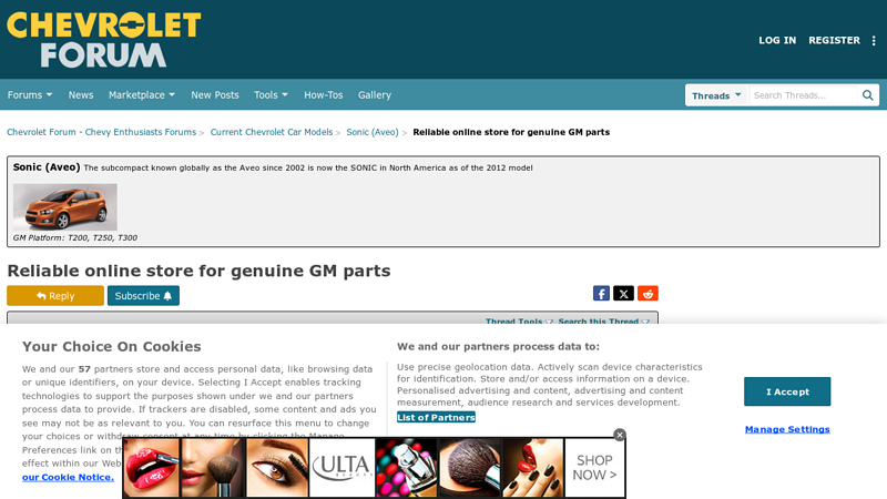 Reliable online store for genuine GM parts chevrolet truck parts online