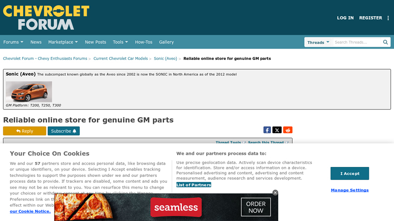 Reliable online store for genuine GM parts chevy truck parts catalog