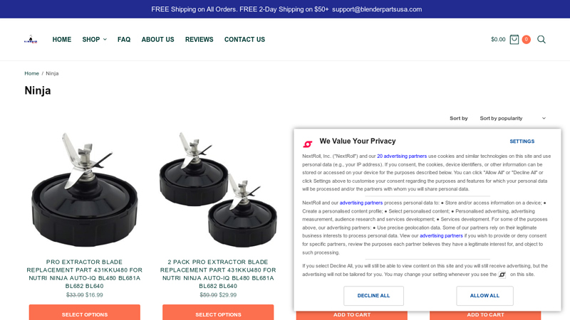 Replacement Blender Parts for Nutri Ninja nutri ninja auto iq replacement parts