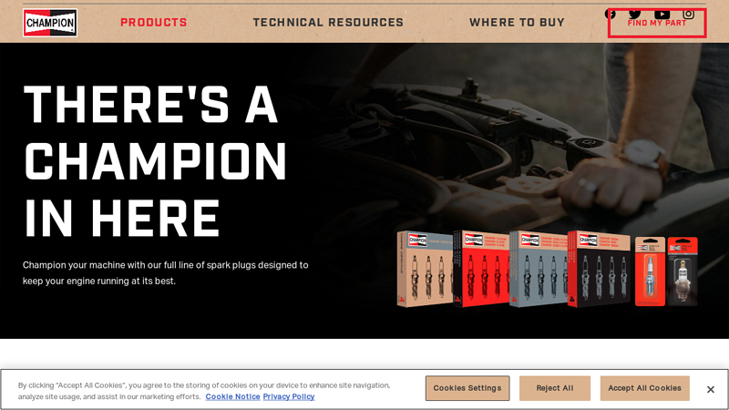 Replacement Engine Parts & Car Parts champion used auto parts