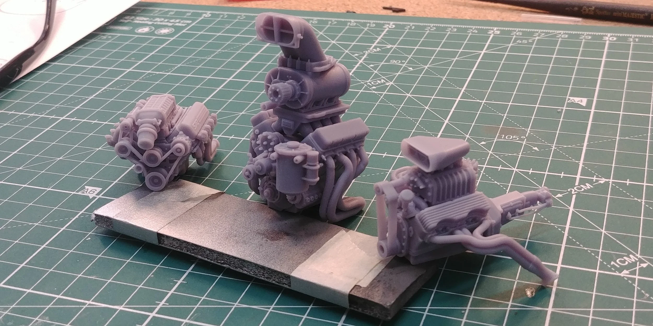 Resin Model Car Parts guide