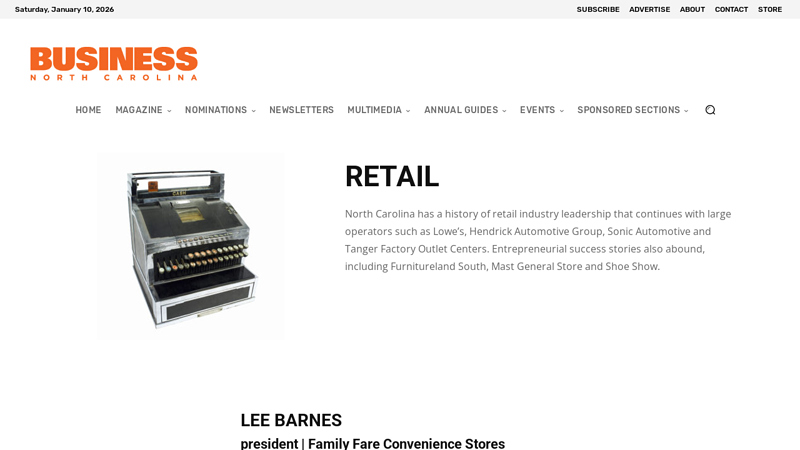 Retail advance auto parts dunn north carolina