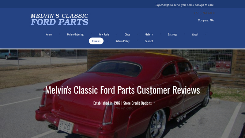 Reviews classic ford parts catalog