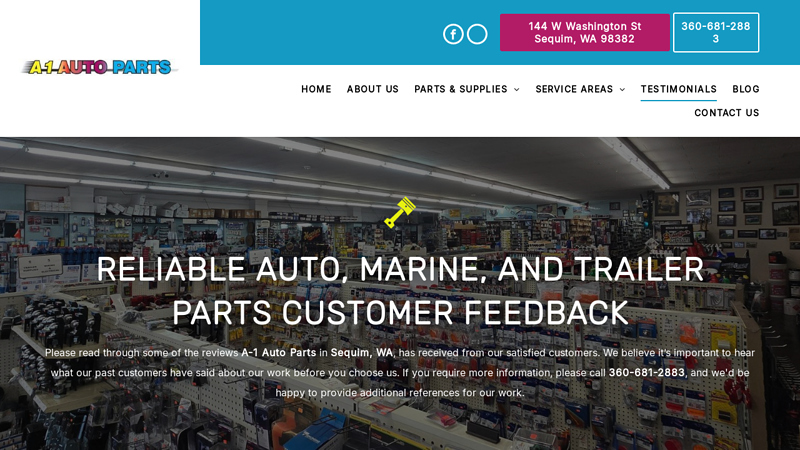 Reviews Auto Parts Sales a-1 auto parts online