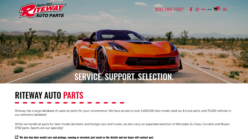 Riteway Auto Parts used car parts tucson az