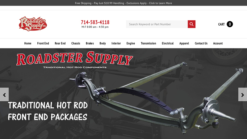 Roadster Supply Company 32 ford roadster parts