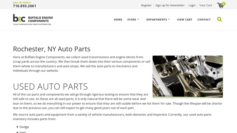 Rochester, NY Auto Parts buffalo car parts