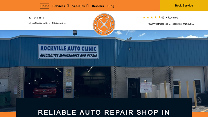 Rockville Auto Clinic rockville auto parts