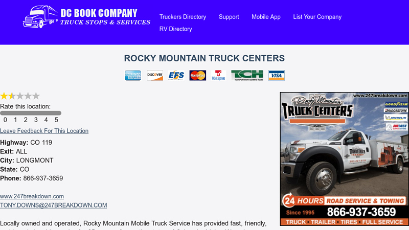 Rocky Mountain Truck Centers rocky mountain truck parts