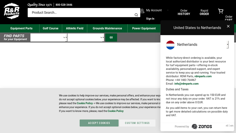 R&R Products golf car accessories parts