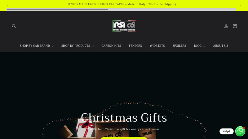 RSI C6 carbon fiber car parts