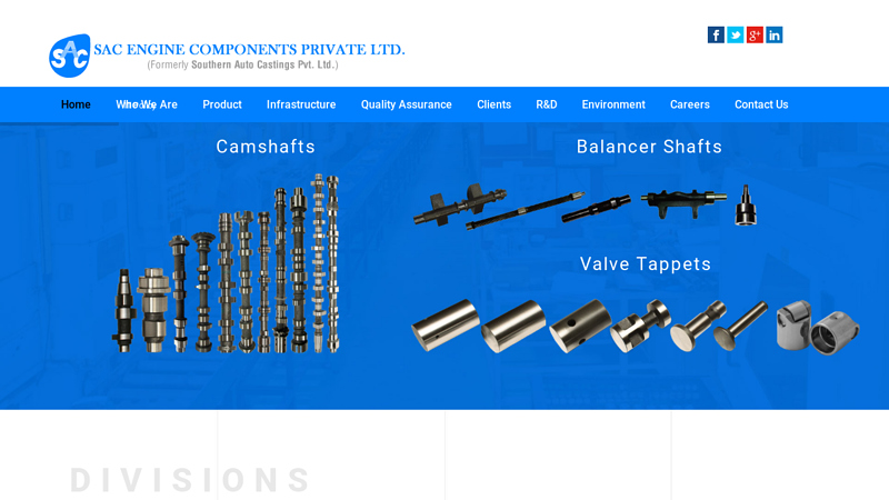 Sac Engine Components sac truck parts