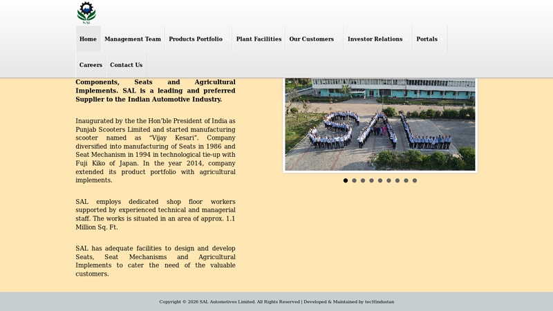 SAL Automotive Ltd sal's auto parts