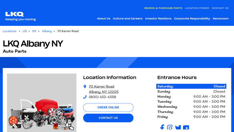 Salvage and Recycled Auto Parts in Albany 12205 used auto parts albany ny