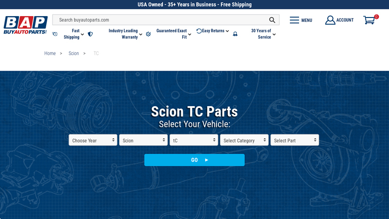 Scion tC parts scion tc car parts