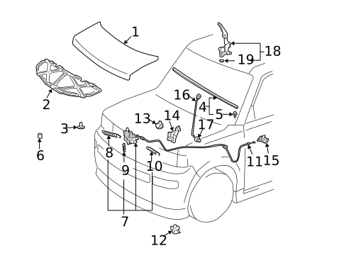 Scion Xb Auto Parts guide