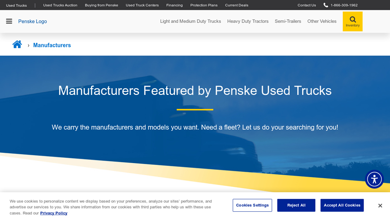 Search by Truck Manufacturer usados truck parts