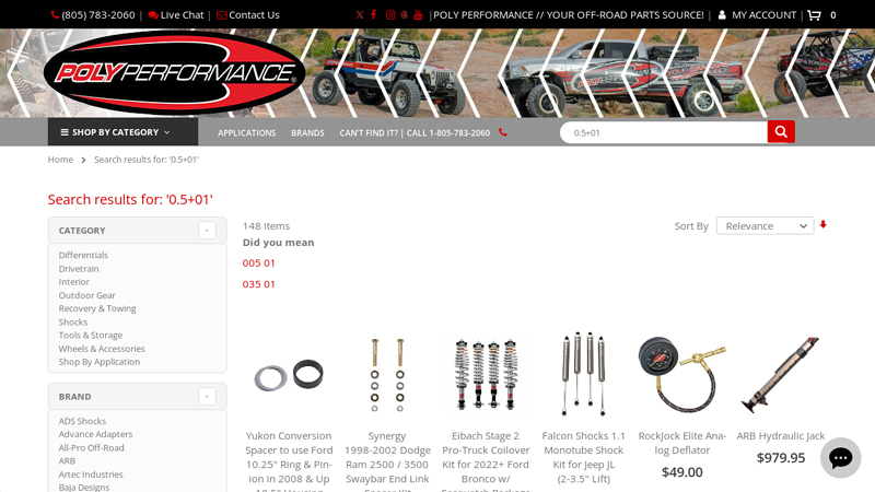 Search results for: '0.5+01' advance auto parts teraflex 1 front coil spring spacer