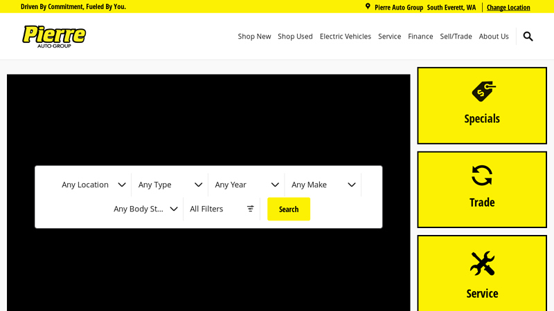 Seattle's Pierre Auto Group pierre ford service & parts department