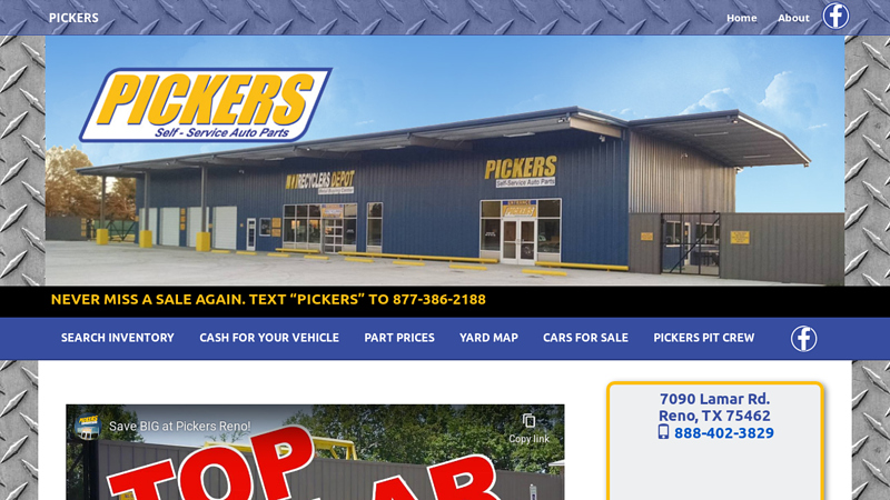 Self-Service Auto Parts Reno, TX - Sell Your Vehicle places that buy car parts