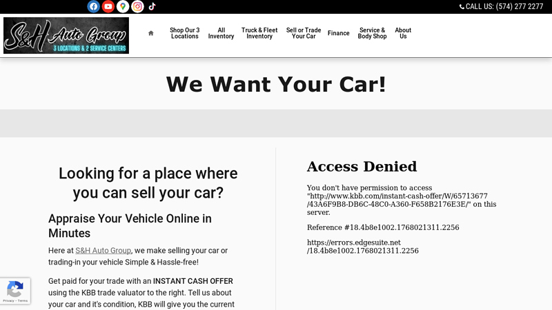 Sell Your Car Elkhart, IN s&h auto parts