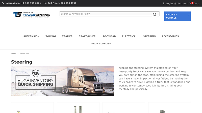 Semi Truck Steering Parts truck steering parts