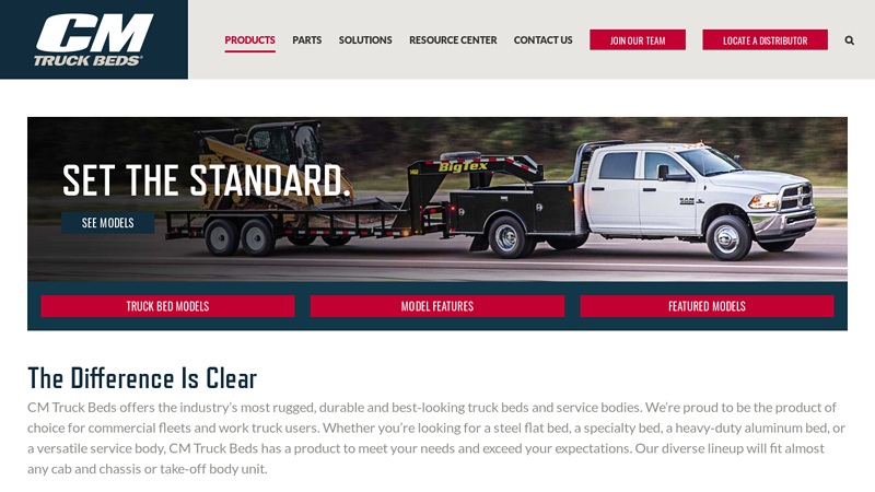 Set the Standard. cm truck bed parts