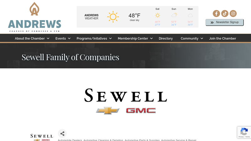 Sewell Family of Companies sewell ford parts