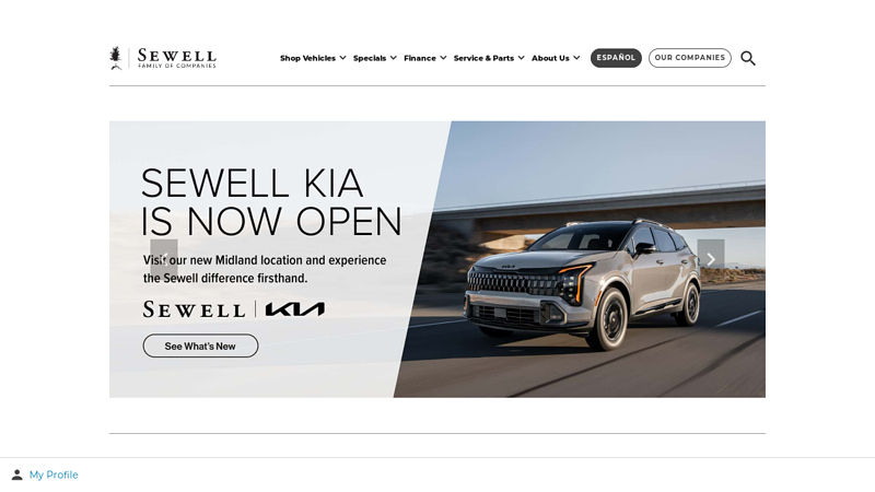 Sewell Family of Companies used auto parts odessa tx