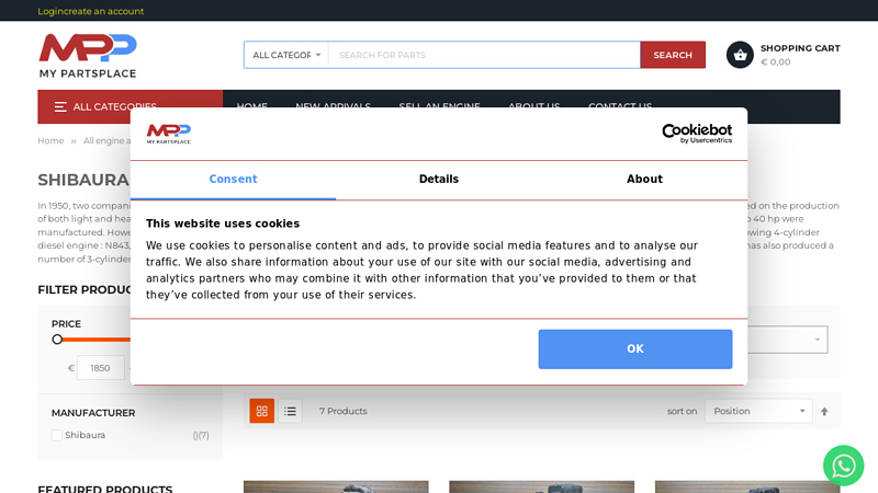 Shibaura diesel engine and parts shibaura tractor parts