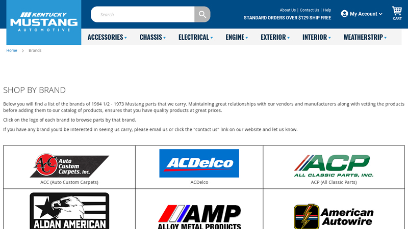 Shop By Brand 1973 mustang parts car