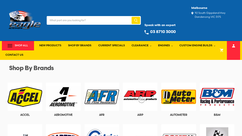 Shop By Brands eagle auto parts