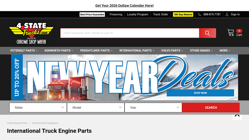Shop International Engine Parts inter truck parts