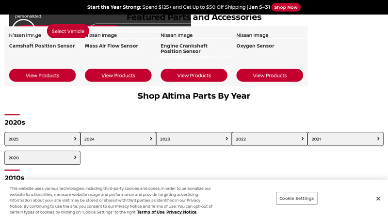 Shop Nissan Altima Parts & Accessories Online nissan altima auto parts