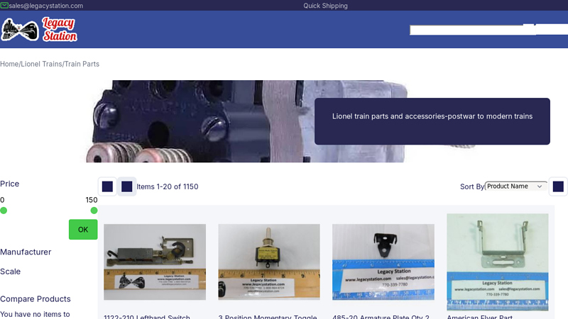 Shop Original Lionel Train Parts at Legacy Station lionel motor parts for sale