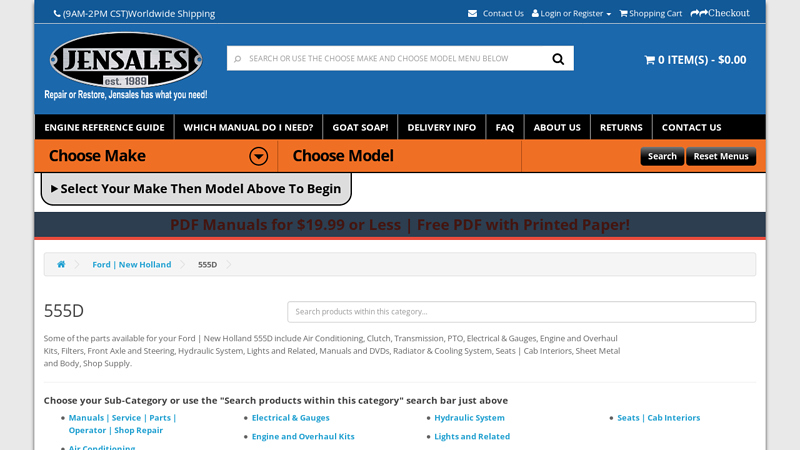 Shop our selection of Ford 555d ford backhoe parts