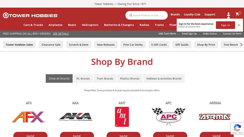 Shop Quality RC Brands rc trucks and parts