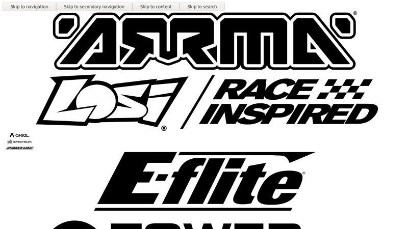 Shop the  Brands in RC radio control car parts