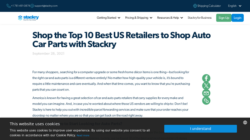 Shop the   US Retailers to Shop Auto Car Parts ... car auto parts near me