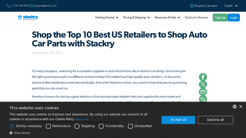 Shop the   US Retailers to Shop Auto Car Parts ... auto body parts store near me